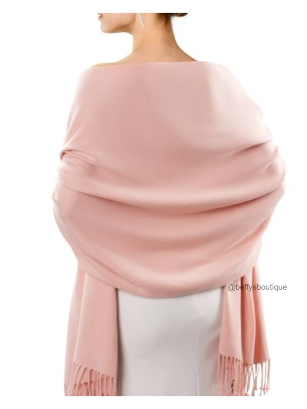 Soft Shawl Wrap Scarf Polyester Viscose Wedding Travel Poncho